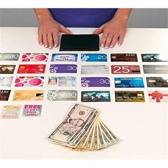 Wonder Wallet Amazing Slim RFID Wallet As Seen on TV Black Leather Wonder Wallet - Picture 3 of 7